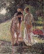 Camille Pissarro Bath oil painting reproduction